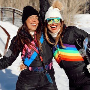 NEW! tipsy elves - WOMEN'S NIGHT RUN SNOW SUIT - Large